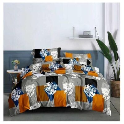 Double Size Bedsheet Set 4 Pieces - Multicolour