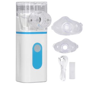 Mini Portable Nebulizer - Ultrasonic Cool Mist Inhaler, 1.5W, 5ml, USB/Battery Powered, Fast Atomization